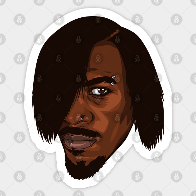 EMO JIMMY BUTLER Sticker by origin illustrations